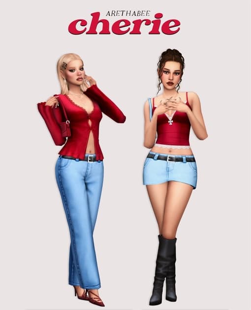 Скриншот мода Сет одежды Cherie collection